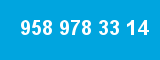 958 978 33 14